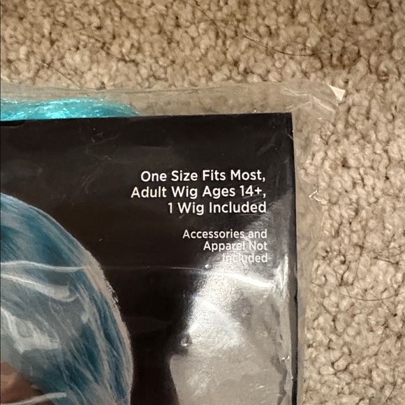 🆕DREAM GIRL: Blue Mermaid Wig- Adult Size - Picture 3 of 4